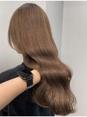 【verda】ブリーチなしダブルカラー　モカベージュ