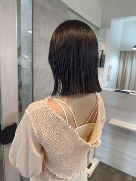 ローウェ 京都四条河原町(Louwe) 切りっぱなしボブ/BOB/ミニボブ