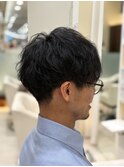 くせ毛風ニュアンスショート
