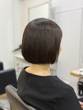 キーバイイオエ(kiy. by ioe) ダークアッシュ/似合わせカット/ミディアムレイヤーカット