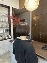 アールトゥーヘアー(art To Hair)&nbsp;オリーブベージュ/ボブ/丸みボブ