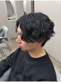 波巻きツイストスパイラル/ツーブロパーマ/三軒茶屋