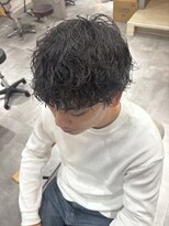 ムード カナザワ(mood kanazawa)&nbsp;波巻きパーマ/刈り上げマッシュ