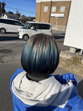アウラヘアーサロン(aura hair salon) ルーツカラー