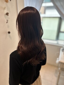 アルブル エト シミー(Arbre et chimie) クラゲヘアー/小顔に見せるヘア/ココアベージュ/東村山