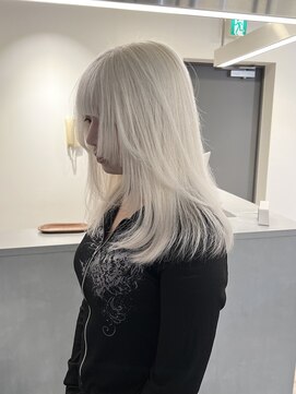 アンドソー 池袋(&so.) ホワイトカラー.ハイトーンカラー.レイヤーカット