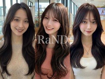 ランド(RaND)の写真/ダメージを抑えたRaNDオリジナル髪質改善の施術に高評価◎自然なまっすぐすぎない美髪矯正☆【ストレート】
