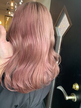 salon de MiLK 札幌大通店【サロン ド ミルク】 20代30代40代/韓国風/レイヤーカット/ピンクベージュ［大通］