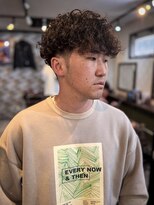 グラッドマンズカットクラブ 立川(GLADMAN'S CUT CLUB) プードルパーマメンズパーマ立川メンズ