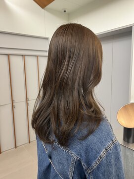 ローレンアオ(LOREN AO) 着物ヘア/大人ガーリー/ダークアッシュ/似合わせカット/栄矢場