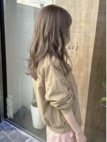 ニコリヘアワークス(nicori hair works)&nbsp;ロング×シックグレージュ×ゆるウェーブ2