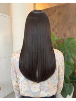 零秒女髪 千里丘店&nbsp;髪質改善で叶える艶やか上品ロングヘア艶髪美髪髪質改善カラー