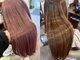 コジック ヘアアンドアイ(Cogic hair & eye)の写真/【髪質改善縮毛矯正】サラサラで素直な髪質へ…シルクタッチの柔らかなストレート!理想のフォルムへ変身!