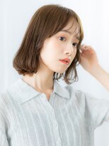 ドクターズ サロン ラブ(Dr's Salon LAB) ミルクティーカラーエアリーウェーブボブf古河10代20代30代
