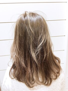 ネオリーブ アンド 渋谷店(Neolive &) 【Neolive & 渋谷店】外国人風カラー×ふわミディ