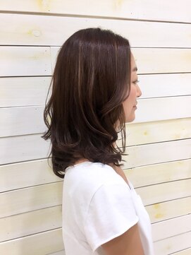 ラック 辻堂(LUCK) たっぷりレイヤーの立体感ミディ