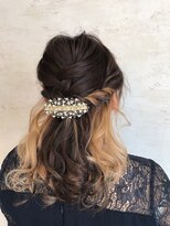 シェリッシュ ノース(Sheriche North)&nbsp;お呼ばれヘア×ハーフアップヘアアレンジ