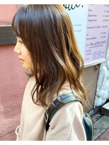 フロート 小阪店(float)&nbsp;ナチュラルブラウン_ココアブラウン,フリンジウェーブ