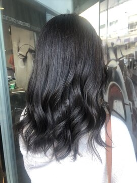 サロン ド ジーズ ピース(Salon de JEEZ PIECE) ☆黒染め風ブルーブラック☆