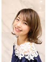 キャリ(CALI)&nbsp;外ハネセミディ≪CALI・田町・三田・美容室・CHIAKI≫