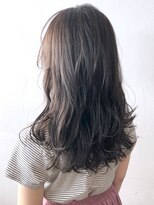 アイティー バイ アルバム 中野店(IT by ALBUM)&nbsp;モカアッシュ_セミウェットウェーブオリーブカラー_ba307482