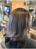 ハイライトの立体感がニュアンシーなハイトーンミディ★