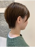 耳かけショート 丸みショート