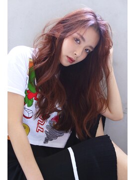 ロゼ 天理(ROSE) 【ROSE】チェリーピンク/ピンクブラウン/ ロングhr35