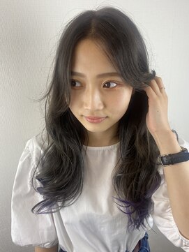グレイスヘアーラン(grace hair Lan) 韓国風レイヤー＋ラインカラー