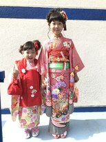 シエル CIEL ヘアー アンド メイク Hair & Make 七五三スタイル！