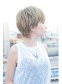 イメチェン/似合わせカット/フルバング/レッドブラウン/幡ヶ谷