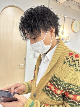 ヘアー アイス カンナ(HAIR ICI Canna) メンズパーマ×ツイストパーマ