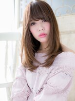 モッズ ヘア 福岡姪浜店(mod's hair)&nbsp;mod's姪浜/大人ハイライトシルキー前下がりワンホンヘアg