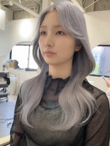 ハチ(HACHI)&nbsp;うすーいシルバーブルーの幻想カラー