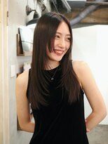 ロア ヘアーコーディネート 四条烏丸店(LoRE hair coordinate)&nbsp;黒髪×ロングレイヤースタイル／リオン