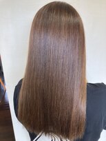 美容室 アミューズ(amuse)&nbsp;弱酸性ストレート＆シフォンベージュ