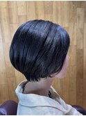 黒髪ショートボブ