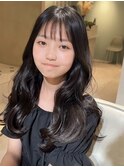 （韓国ヘア/キッズカット/小学生/前髪/サイドバング/小顔）
