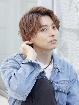 アンフィニー 銀座(ANFINI) 【銀座　ANFINI】アイドル　メンズロングヘア+ウェーブ スタイル