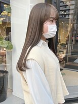 ヘアー アイス ルーチェ(HAIR ICI LUCE)&nbsp;ブリーチなしダブルカラーベージュ /落合