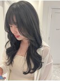韓国風レイヤーカット