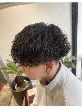 サニーサイドアップ 大宮(Sunny side up) 長谷川　波巻きパーマ