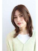 ヘアーアンドメイク エクリ 不動前店(Hair&Make equri) 春のミディアムレイヤー