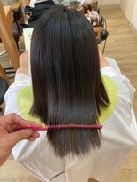 グランバイ アトリエドングリ(Grand × AtlierDonguri) お客様髪質改善データ1292(ストレートトリートメント)