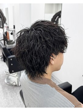 ブライト(BRIGHT) ［BRIGHT］マッシュウルフ×ツイスパ［静岡/メンズ/静岡駅］