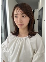 インチェルシー(in chelsea)&nbsp;抜け感のあるプチバング