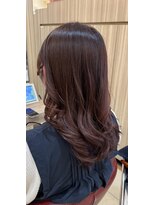 プログレス 小平小川店(PROGRESS)&nbsp;セミロング/コテ巻き/濃いめピンクブラウン