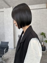 サクラ 岐阜(SAKURA)&nbsp;首元が綺麗に見える前下がりボブ！