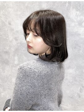 リン モアナバイヘッドライト 武蔵小杉2号店(lynn Moana by HEADLIGHT) 顔周りレイヤーたっぷりなボブ