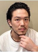 ワイルドオールバック